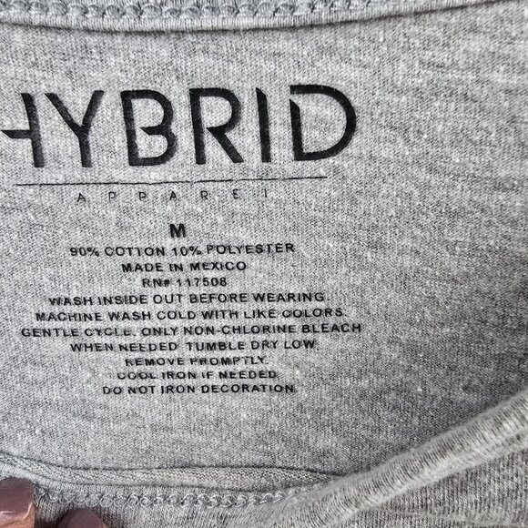 Hybrid Apparel Womens Patriotic Graphic Tee Size M - Picture 3 of 5